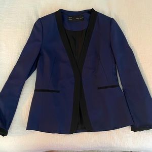 Zara navy & black blazer